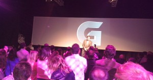 Marchisio cual rockstar en la multitud, presentando la nueva línea G